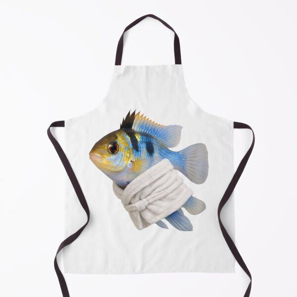 Item preview, Bathrobe German Blue Ram Fish designed and sold by Sillytoe.