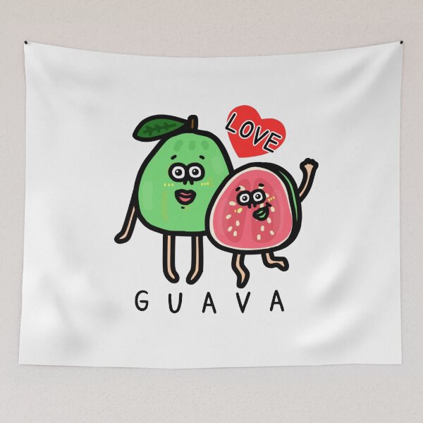 Item preview, Cute I LOVE GUAVA designed and sold by kanaehonkawa.