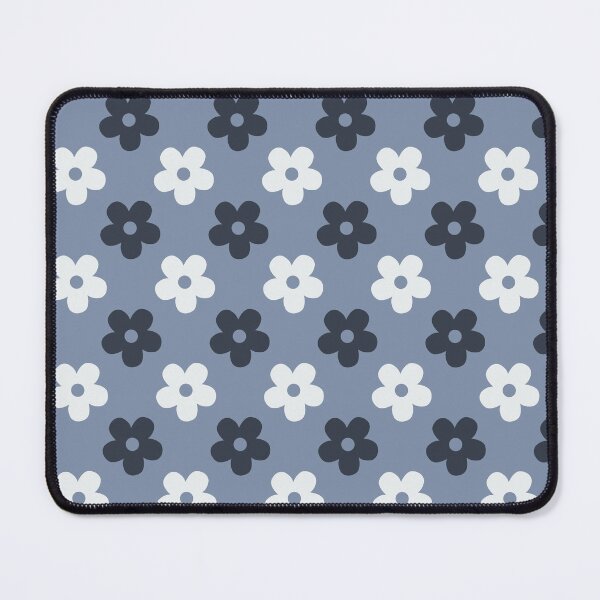 Item preview, Blue Retro Daisy Pattern Throw Pillow | Gift for Cottagecore Lovers | Floral Aesthetic | Aesthetic Blue Floral Gift for Her | Retro Daisy Decor | Minimalist Blue Floral Pattern designed and sold by VivaFy.