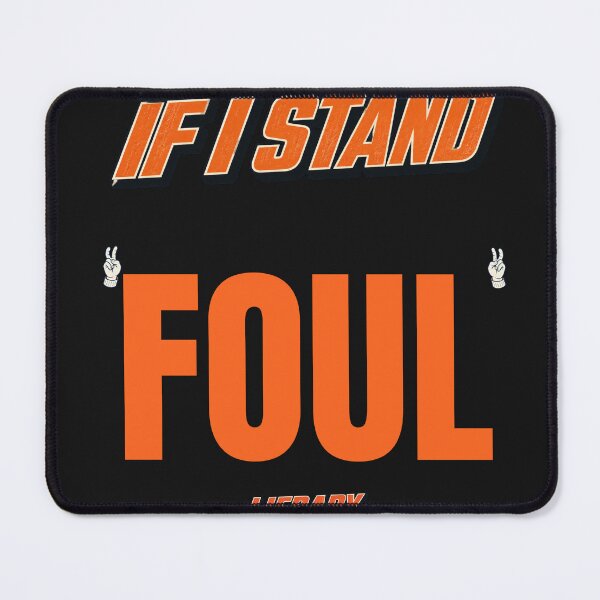 Item preview, If I Stand FOUL Baseball Back Print T-Shirt designed and sold by lifrary365.
