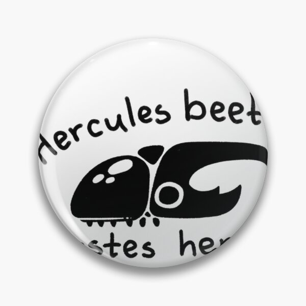 Item preview, White Line Drawing Hercules Beetle Dynastes Hercules Illustration designed and sold by RawTaxonomy.