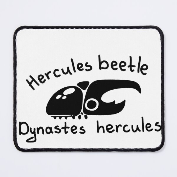 Item preview, White Line Drawing Hercules Beetle Dynastes Hercules Illustration designed and sold by RawTaxonomy.