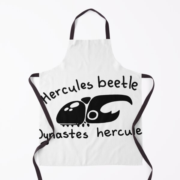 Item preview, White Line Drawing Hercules Beetle Dynastes Hercules Illustration designed and sold by RawTaxonomy.