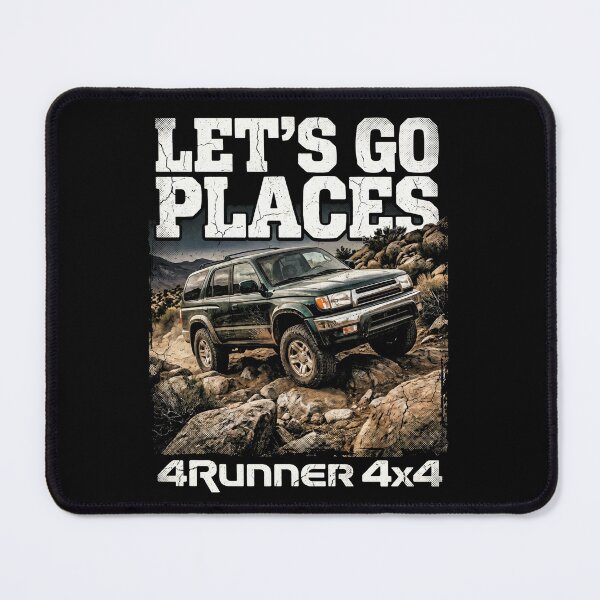 Item preview, Retro Style 3rd Gen 4Runner 4x4 Let's Go Places Off-Road Green designed and sold by Off-Road-Zone.