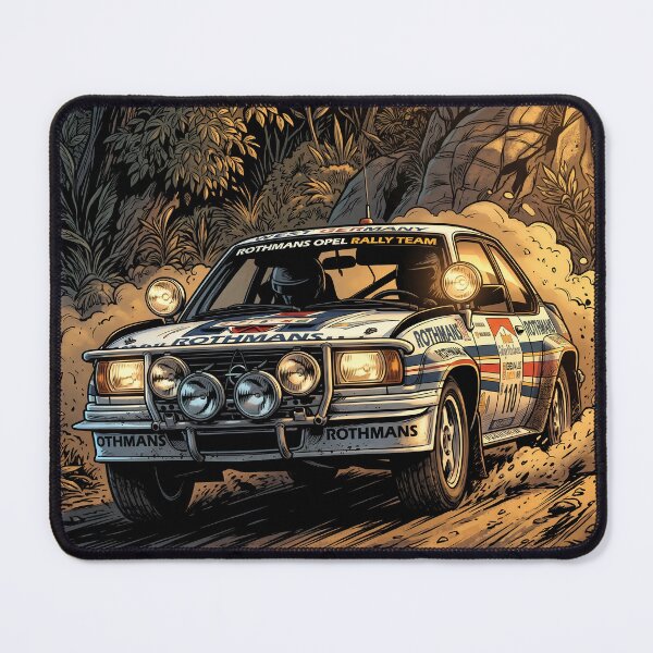 Item preview, Opel Ascona 400 Rally Cartoon designed and sold by Racing Art Store.