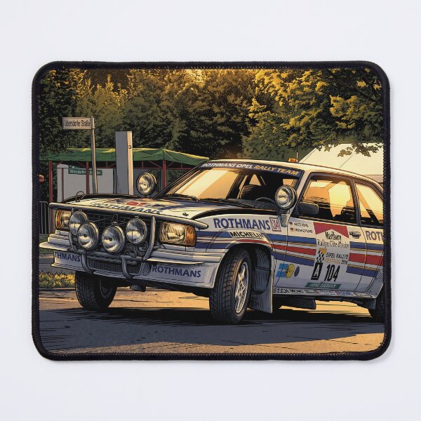 Item preview, Opel Ascona 400 Rally Cartoon designed and sold by Racing Art Store.