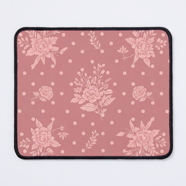 Item preview, Vintage Romance: Dusty Rose Floral Toile Pattern designed and sold by LiveLearnCreate.