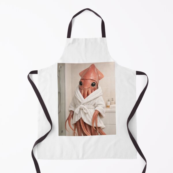 Item preview, Cozy Bathrobe Giant Squid designed and sold by Sillytoe.