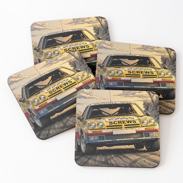 Artikelvorschau, Opel Manta B 400 Gruppe B Cartoon entworfen und verkauft von Racing Art Store.