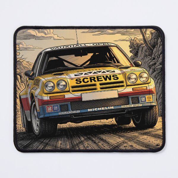 Item preview, Opel Manta B 400 Group B Cartoon designed and sold by Racing Art Store.
