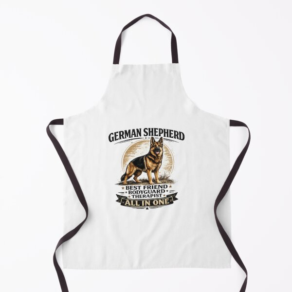 Item preview, German Shepherd Best Friend Bodyguard Therapist All In One designed and sold by BYMK.