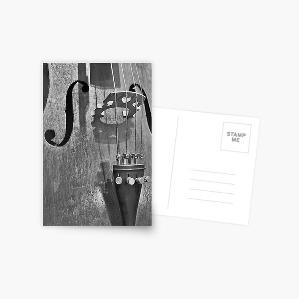 The Infernal Cello. Postcard