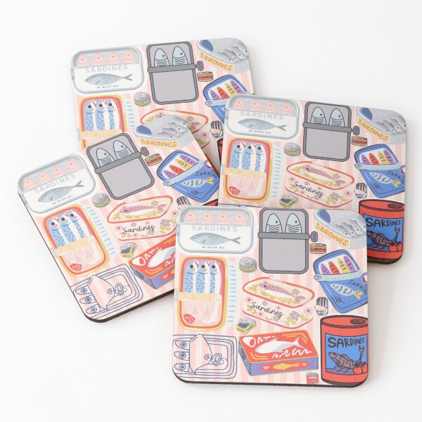 Item preview, Retro Canned Sardines Collage designed and sold by SilverSultry.
