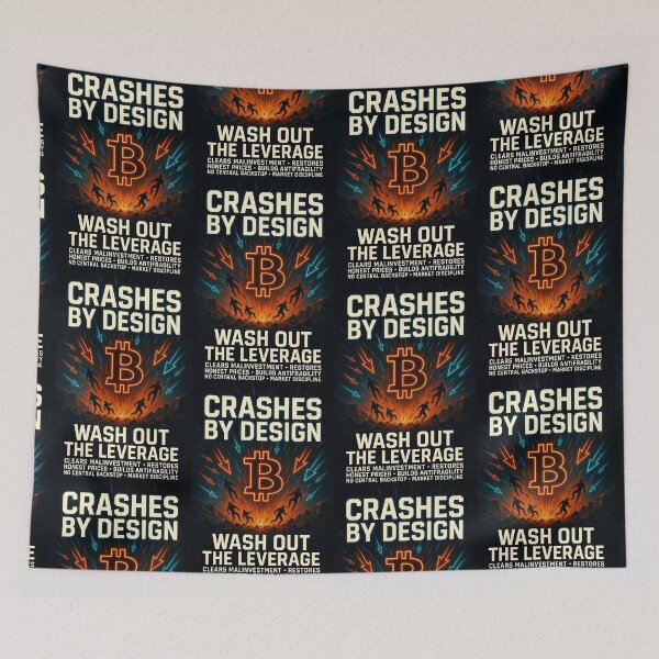Item preview, Bitcoin's Volatility Is By Design designed and sold by Fractal_Psyience.