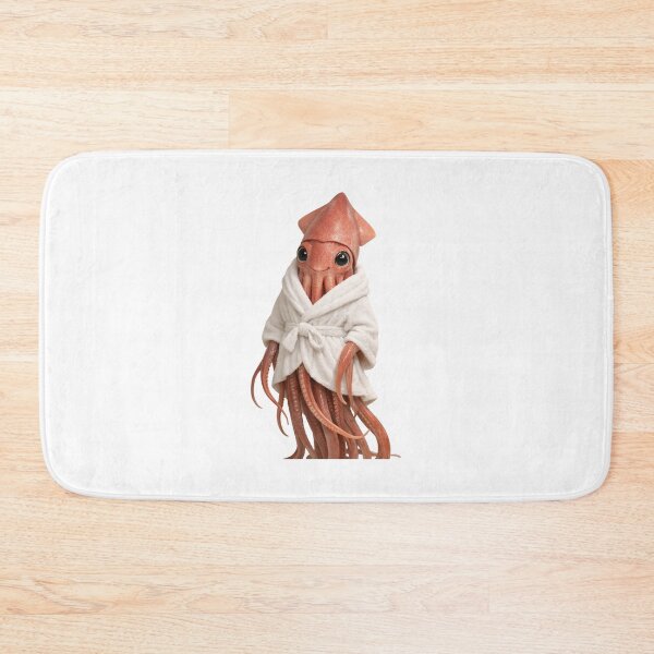Item preview, Bathrobe Giant Squid designed and sold by Sillytoe.