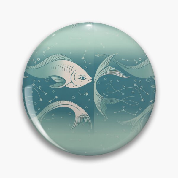 Item preview, Dreamy Celestial Teal Fish Constellation Seamless Pattern – Starry Ocean Magic designed and sold by Midnight Veil Designs.