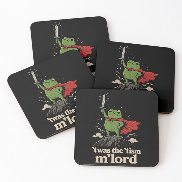Item preview, TWAS The Tism M Lord Frog Wizard Funny Meme  designed and sold by Kladhadredo.