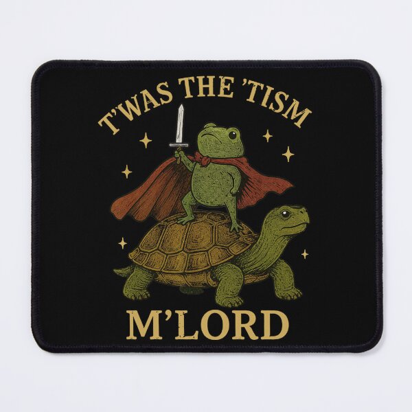 Item preview, TWAS The Tism M Lord funny Frog Wizard designed and sold by Kladhadredo.