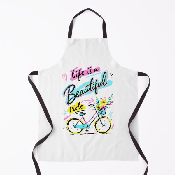 Item preview, Life Is A Beautiful Ride Bicycle Art designed and sold by RamyGallery.