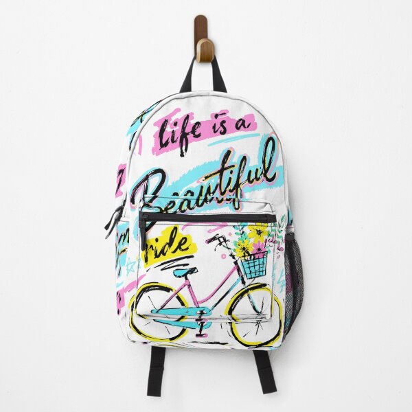 Item preview, Life Is A Beautiful Ride Bicycle Art designed and sold by RamyGallery.