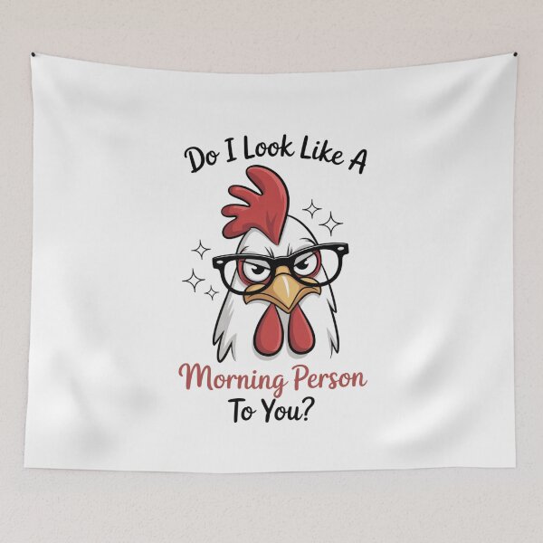 Item preview, Do I Look Like A Morning Person designed and sold by eithden.