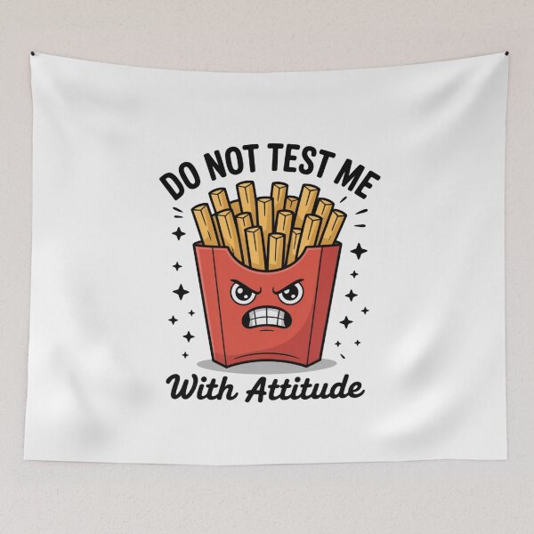 Item preview, Do Not Test Me With Attitude designed and sold by eithden.