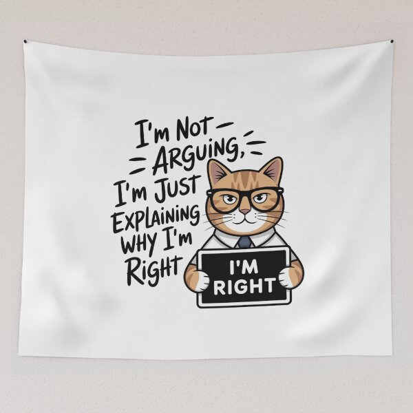 Item preview, Not Arguing Just Explaining Why Right designed and sold by eithden.
