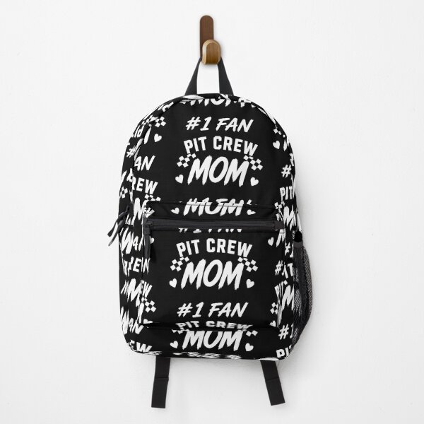 Item preview, PIT CREW MOM #1 FAN BLACK designed and sold by OCD_JESSICA.