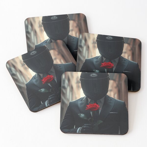 Item preview, Your biker waiting to give you a rose designed and sold by Ricewantstea.