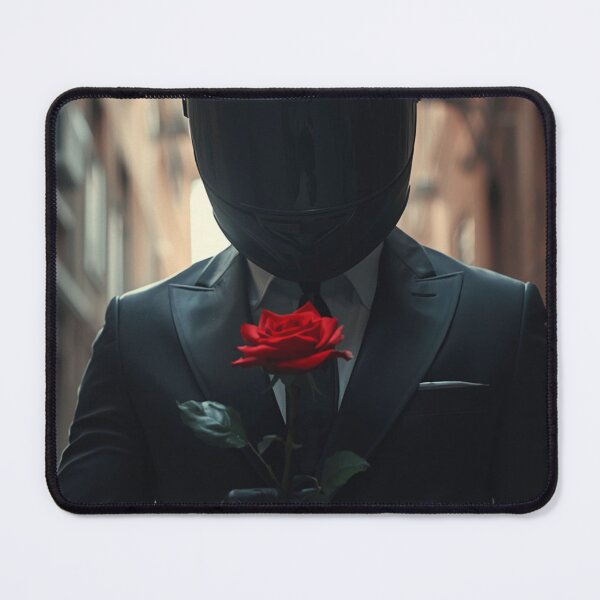 Item preview, Your biker waiting to give you a rose designed and sold by Ricewantstea.