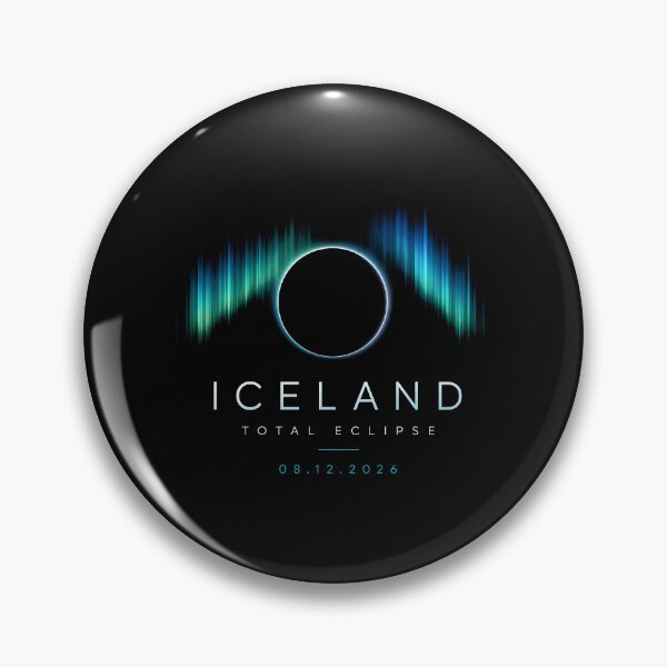 Item preview, Total Eclipse 2026 Iceland August 12 designed and sold by Marblaes00.