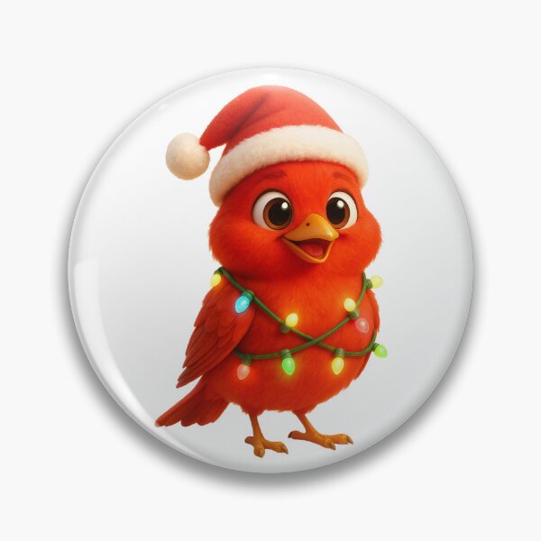 Item preview, Christmas Summer Tanager designed and sold by Sillytoe.