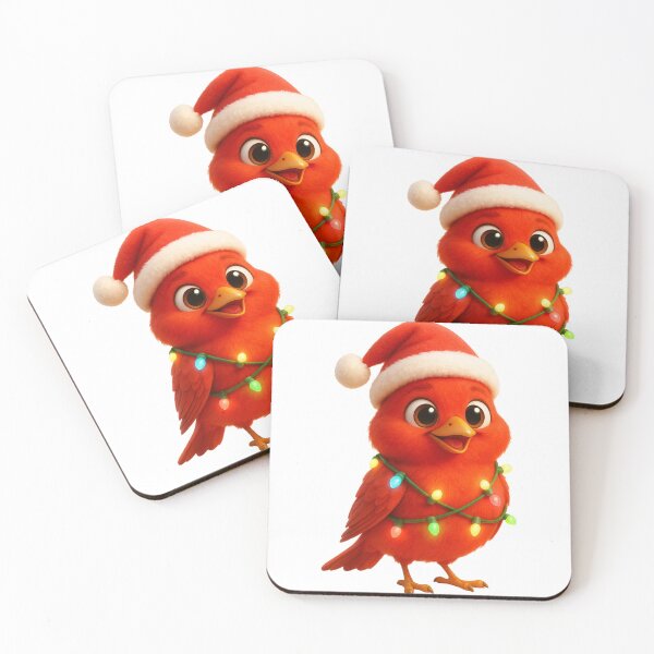Item preview, Christmas Summer Tanager designed and sold by Sillytoe.