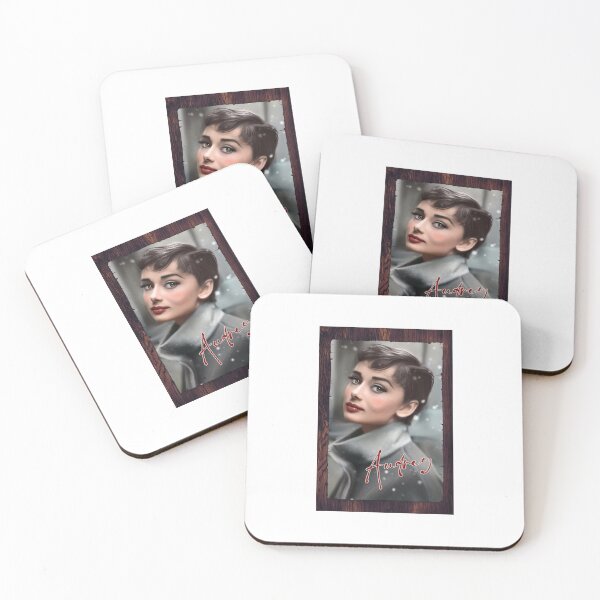 Item preview, “Audrey” Plaque (on White) designed and sold by PawsitiveMum3.