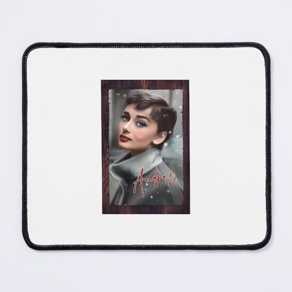 Item preview, “Audrey” Plaque (on White) designed and sold by PawsitiveMum3.