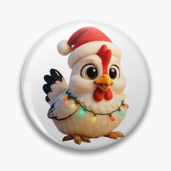 Item preview, Christmas Sussex Chicken designed and sold by Sillytoe.