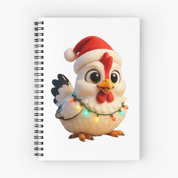 Item preview, Christmas Sussex Chicken designed and sold by Sillytoe.