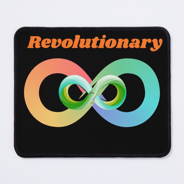 Item preview, Austistic Joy Revolutionary Neurodiversity Art designed and sold by Shadrach Roo.