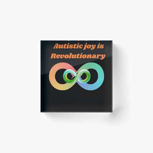 Item preview, Austistic Joy Revolutionary Neurodiversity Art designed and sold by Shadrach Roo.