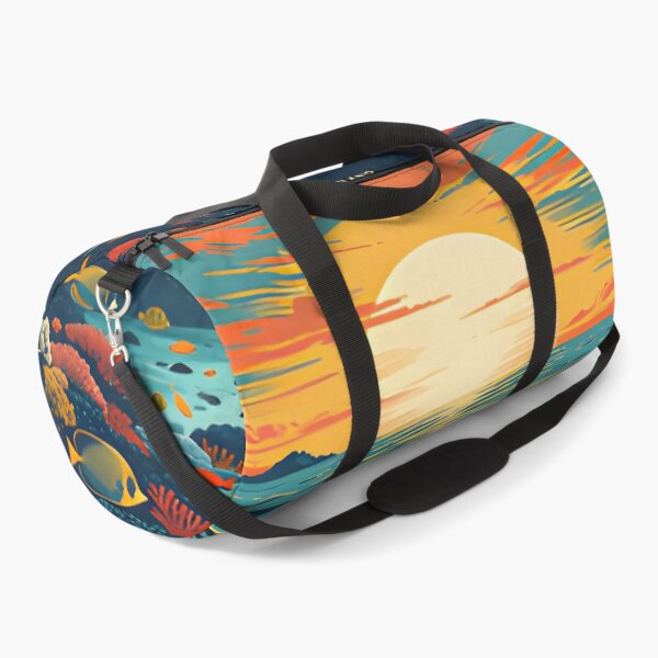 Item preview, Hin Daeng Vintage tropical travel illustration of Hin Daeng, Thailand. designed and sold by Spirit of Siam.