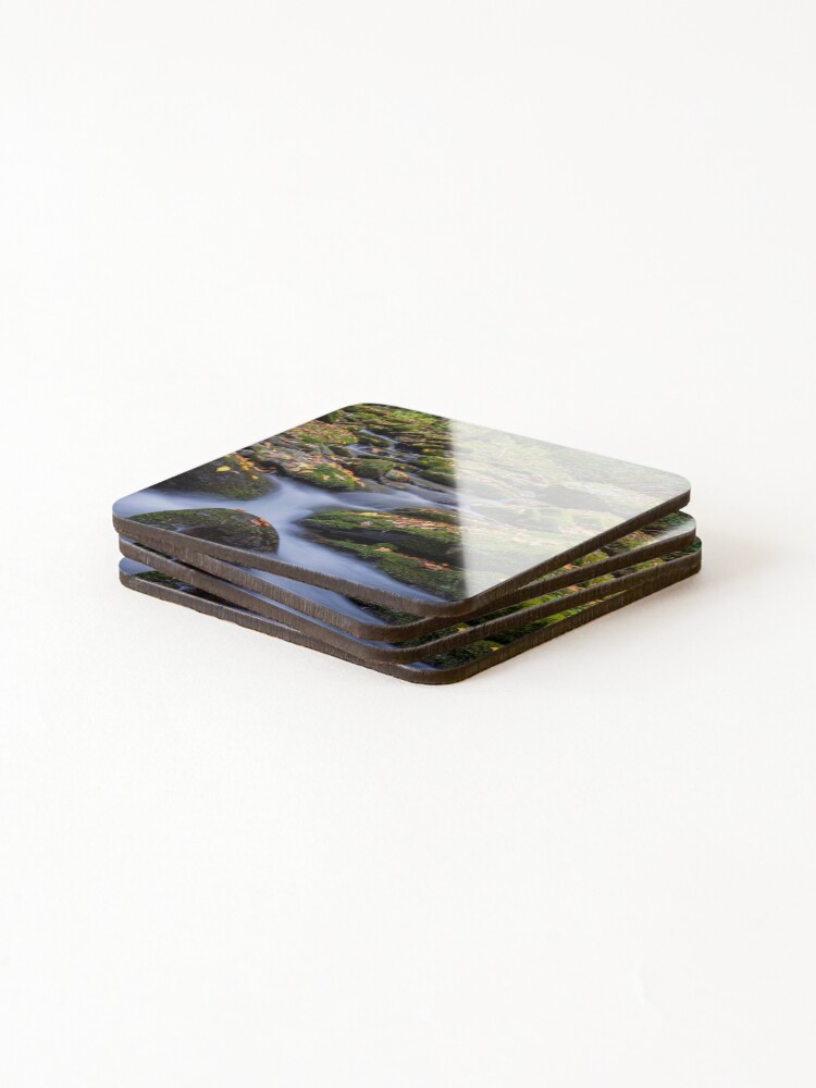 Thumbnail 4 of 5, Coasters (Set of 4), Between the Rocks designed and sold by CopperSkyPhoto.