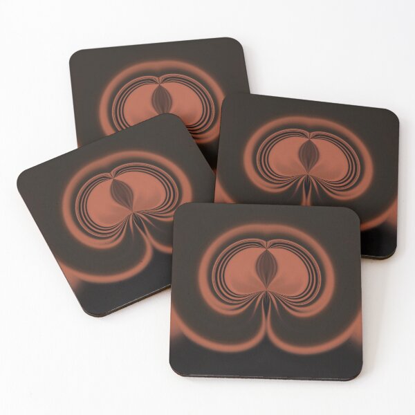 Item preview, This is picture of vector shape mix black and brown colour look like heart or spider  designed and sold by JK1989.