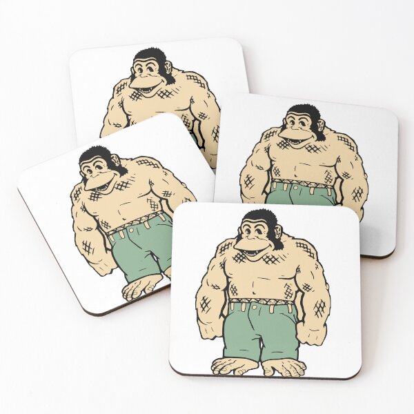 Item preview, Vintage Cartoon Gorilla Character  Illustration - B. Davis designed and sold by PIXEL POP DESIGNS - Beyond the Norm!.