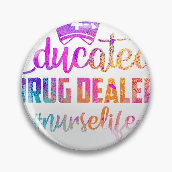 Item preview, Educated Drug Dealer Nurse Life Funny Nurse Heart Beat T-Shirt designed and sold by ShadowPlace.