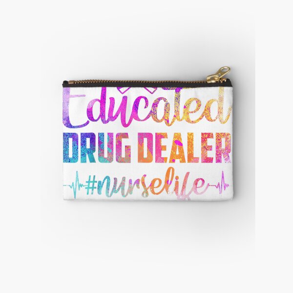 Item preview, Educated Drug Dealer Nurse Life Funny Nurse Heart Beat T-Shirt designed and sold by ShadowPlace.