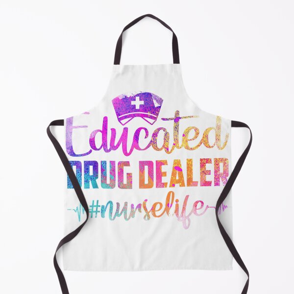 Item preview, Educated Drug Dealer Nurse Life Funny Nurse Heart Beat T-Shirt designed and sold by ShadowPlace.