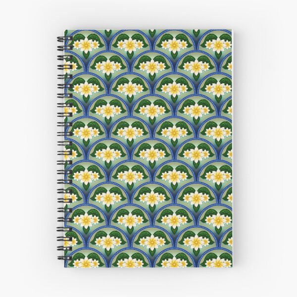 Item preview, Plumeria from Udaipur in Scaled Seamless Repeating Pattern designed and sold by PCaleDesigns.