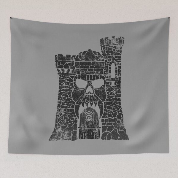 Item preview, Skull Castle (Black) designed and sold by Hanzo Design.