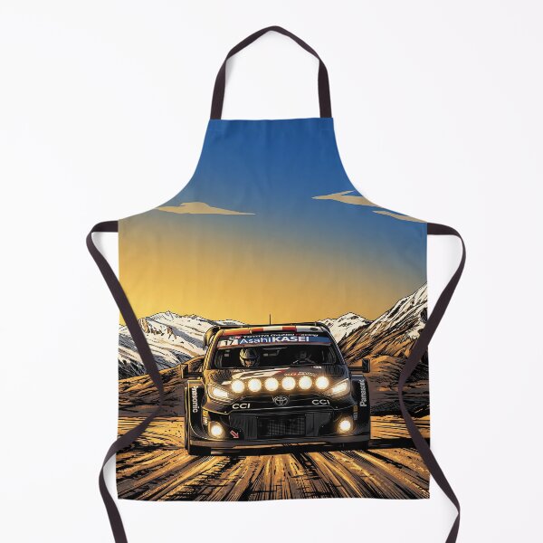 Item preview, Toyota GR Yaris Rally1 Hybrid WRC Comic Art designed and sold by Racing Art Store.