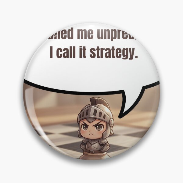 Artikelvorschau, Anime Chess Knight – Sie nannten mich unberechenbar, ich nenne es Strategie entworfen und verkauft von deepthinkanime.